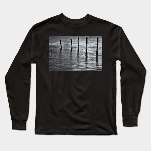Old Jetty Long Sleeve T-Shirt by fotoWerner